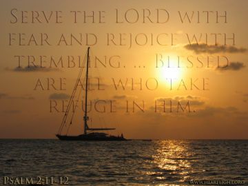 PowerPoint Background: Psalm 2:11 Text
