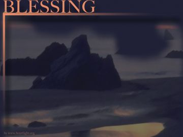 PowerPoint Background: Psalm 63:3 - Blessing