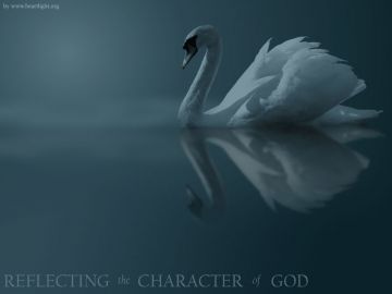 PowerPoint Background: Reflecting the Character of God (Plain)