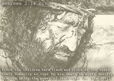 Illustration of the Bible Verse Hebrews 2:14 New 2015