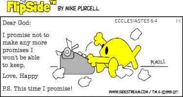 Illustration of the Bible Verse sidestream-promise.gif