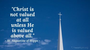 Illustration of the Bible Verse Quote by St. Augustine of Hippo