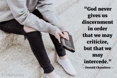 Illustration of the Bible Verse Quote by Oswald Chambers