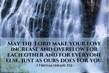 Illustration of the Bible Verse 1 Thessalonians 3:12
