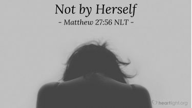 Illustration of the Bible Verse Matthew 27:56 NLT