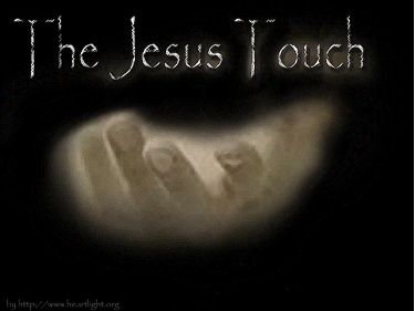 PowerPoint Background: Jesus' Touch