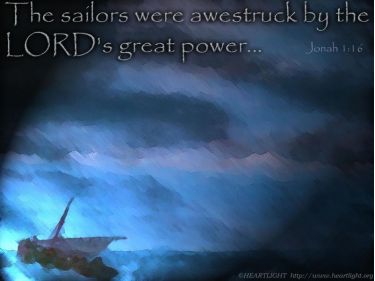 PowerPoint Background: Jonah 1:16