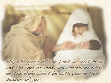 PowerPoint Background: 2009 Christmas Blessing