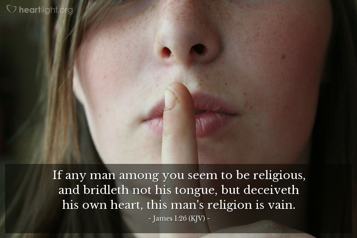 James 1 26 KJV Daily Wisdom For Sunday July 3 2016