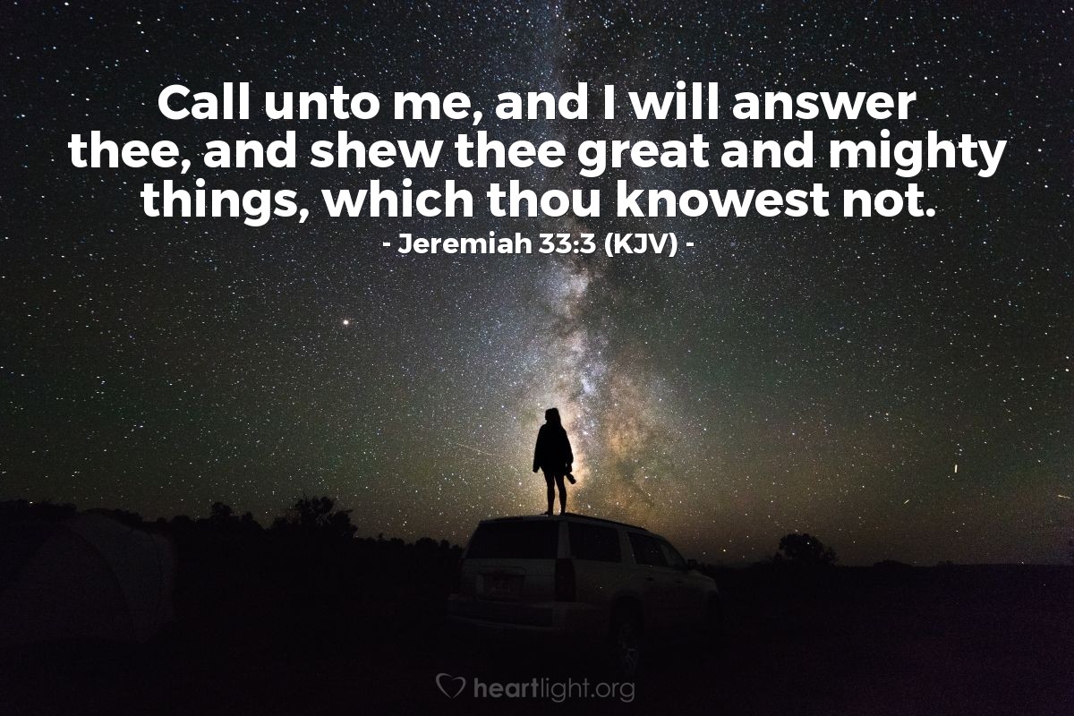 Jeremiah 33 3 KJV Today s Verse For Wednesday September 2 2015