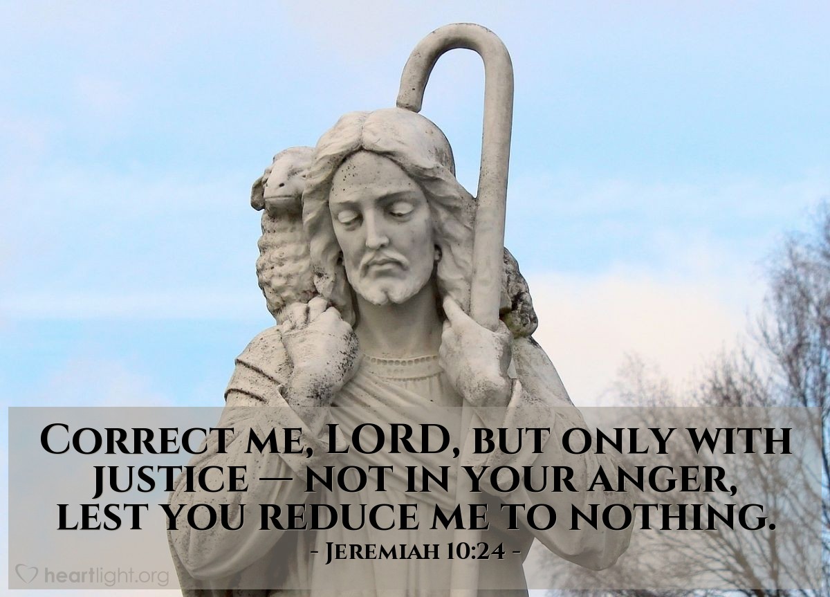 Jeremiah 10:24