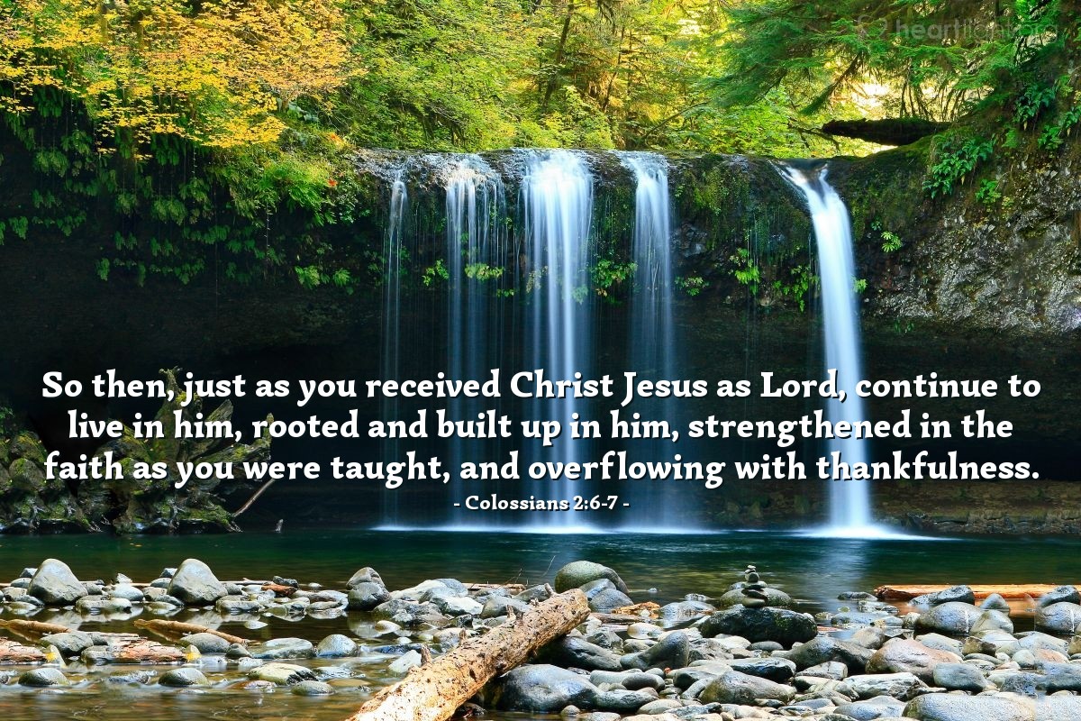 Heartlight Gallery Images From The Book Of Colossians