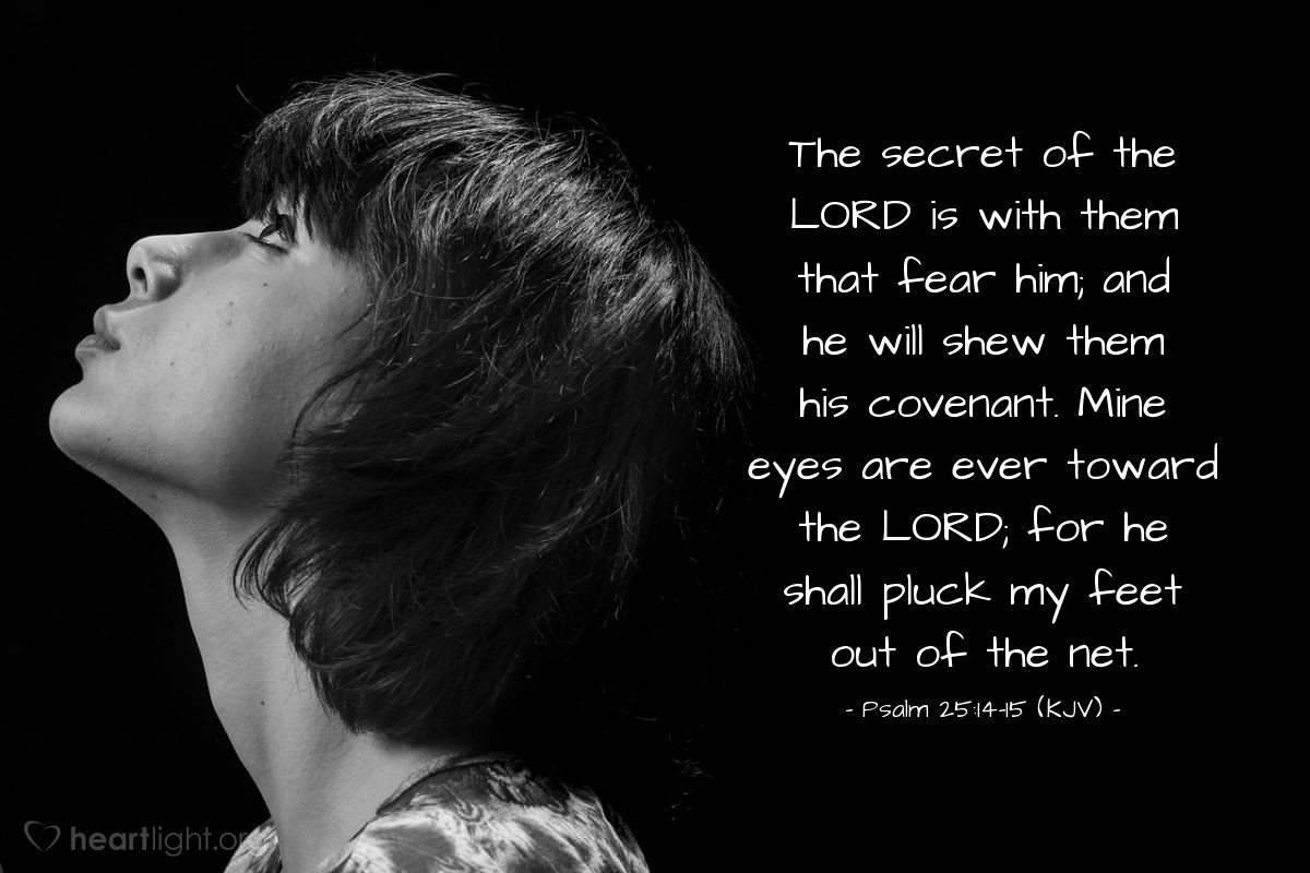 Today s Verse Psalm 25 14 15 KJV Emmanuel Baptist Church