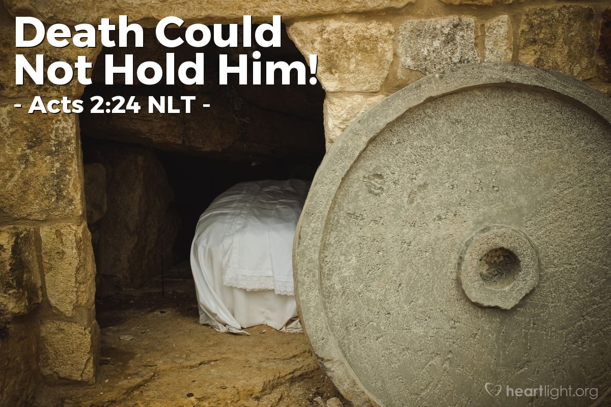 Death Could Not Hold Him — Acts 224 Unstoppable 9174