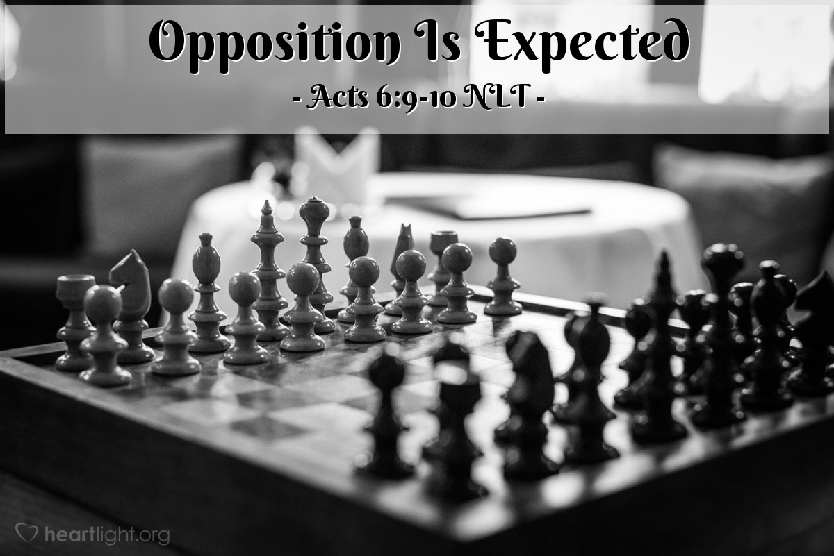 Illustration of Acts 6:9-10 NLT — But one day some men from the Synagogue of Freed Slaves, as it was called, started to debate with [Stephen]. They were Jews from Cyrene, Alexandria, Cilicia, and the province of Asia. None of them could stand against the wisdom and the Spirit with which Stephen spoke.