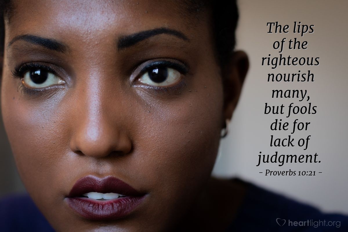 Today s Verse Proverbs 10 21 KJV Emmanuel Baptist Church