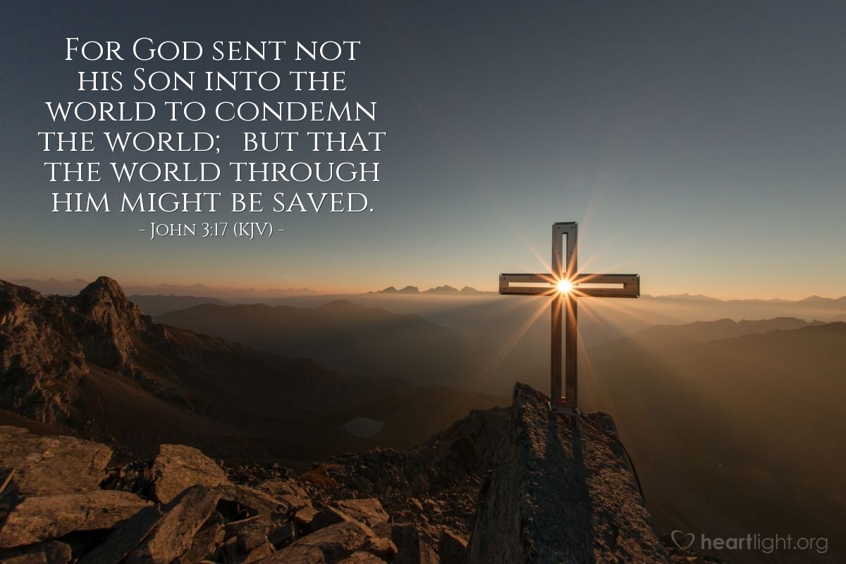 John 3 17 KJV Today s Verse For Wednesday December 11 2013