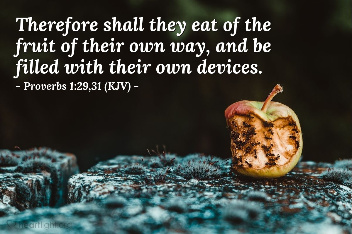 Today s Verse Proverbs 1 29 31 KJV Emmanuel Baptist Church