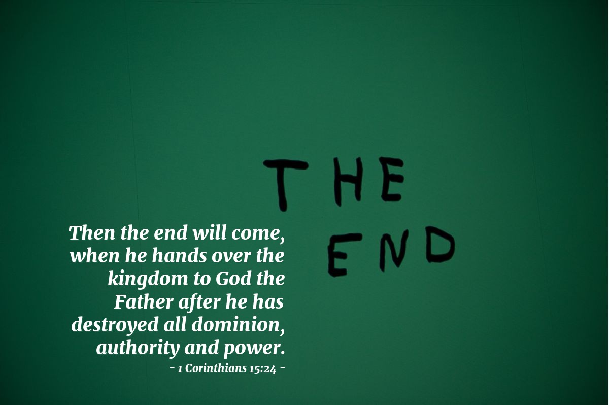 Illustration of 1 Corinthians 15:24 on Power