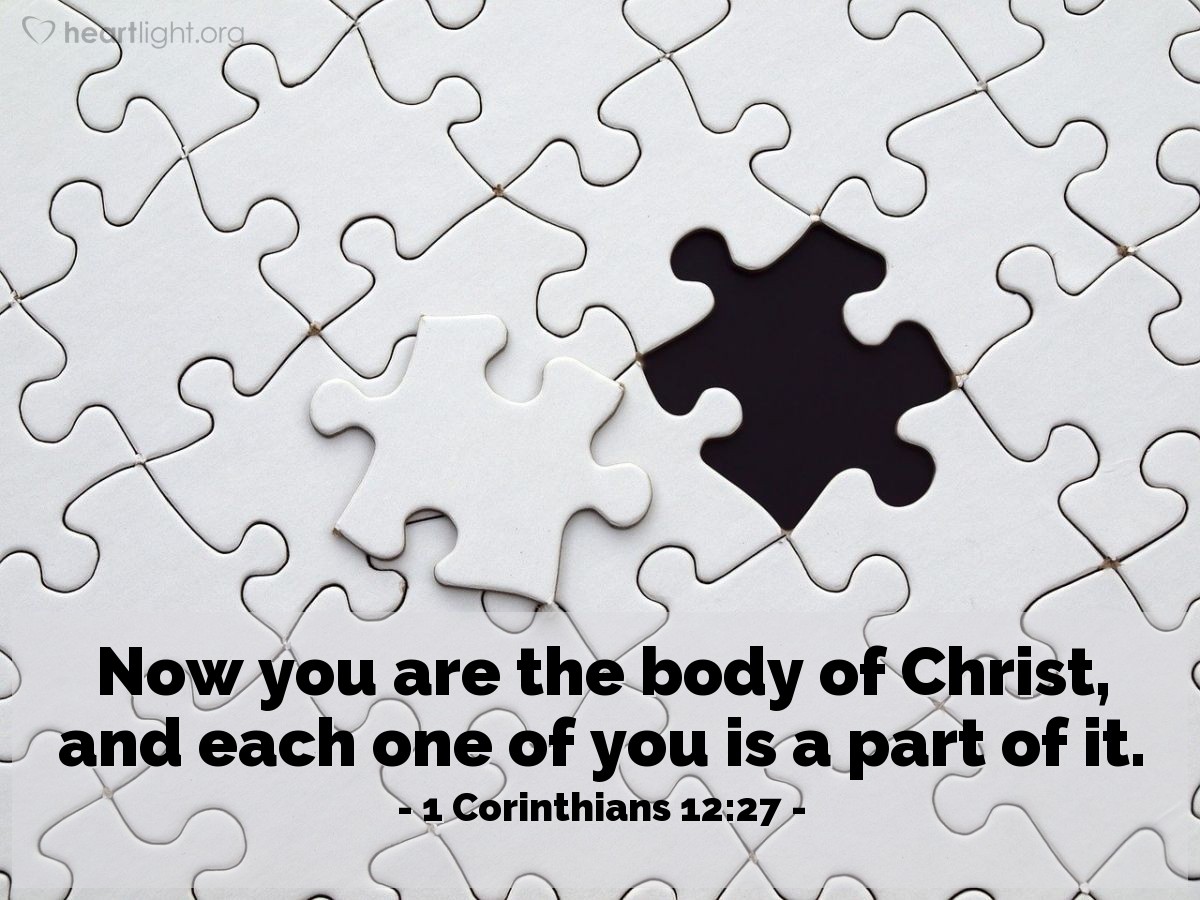 1 Corinthians 12 27 Today s Verse For Monday December 27 1948