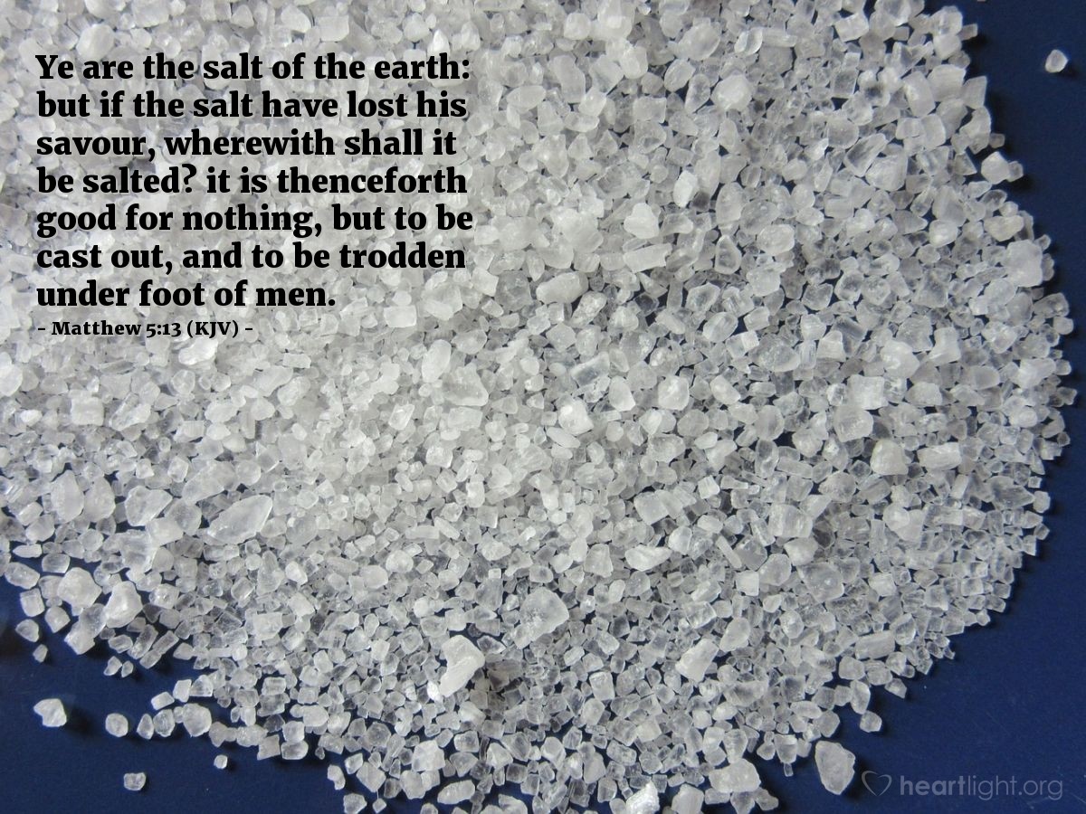Matthew 5 13 KJV Today s Verse For Sunday May 12 2013