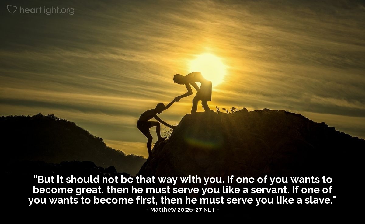  Servant Matthew 20 26 27 What Jesus Did 