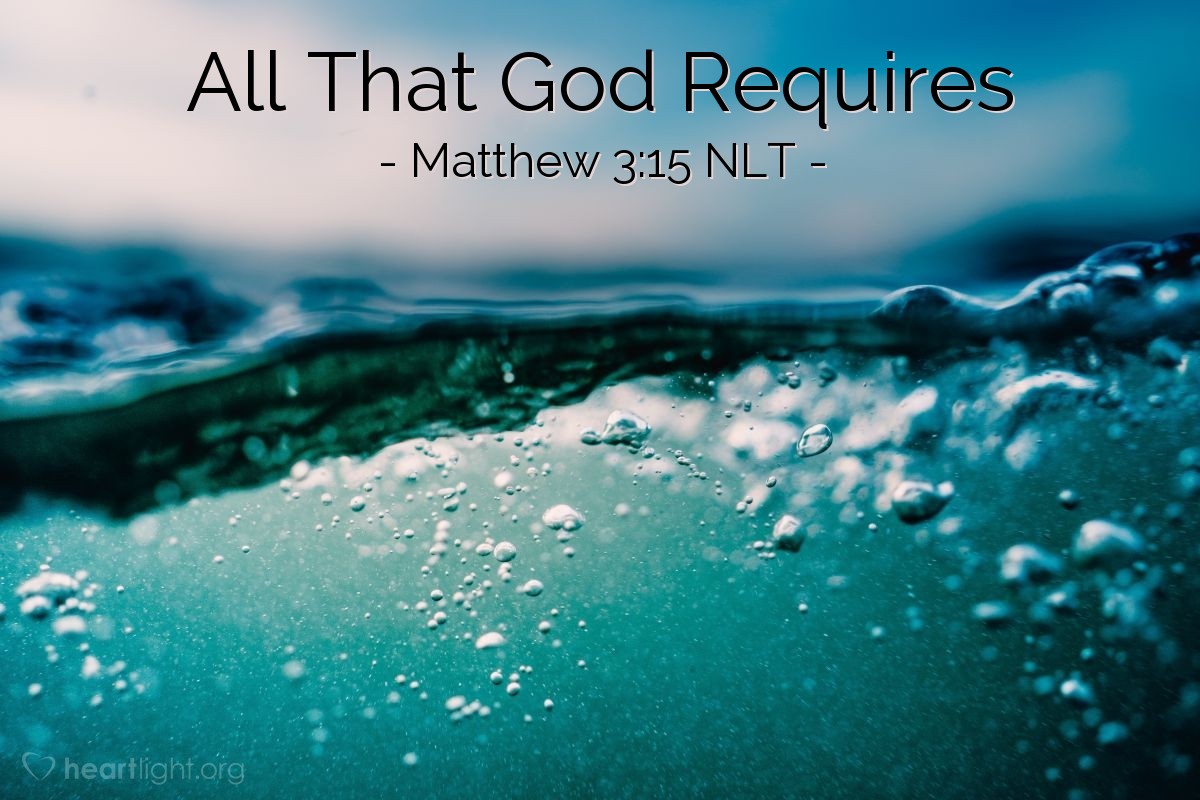 matthew 3 15