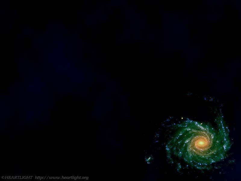 Powerpoint Background Of Galaxy Heartlight
